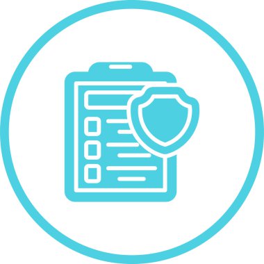 Belge simgesinin vektör illüstrasyonu