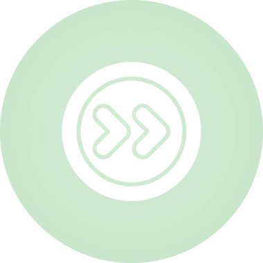 Tek bir simgenin vektör illüstrasyonu