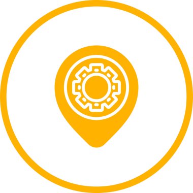 seo modern simgesinin vektör illüstrasyonu