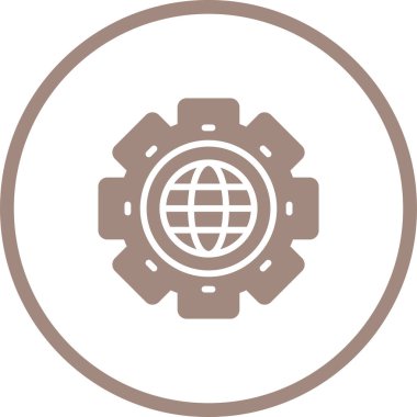 seo modern simgesinin vektör illüstrasyonu