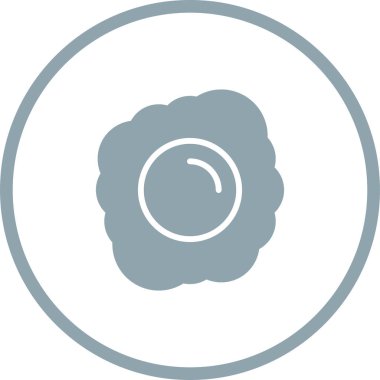 çiçek simgesi vektör illüstrasyonu