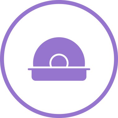 Şapka. Web simgesi basit illüstrasyon