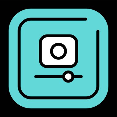 seo ve pazarlama simgesinin vektör illüstrasyonu