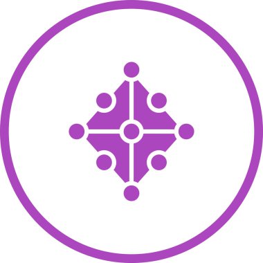 Bir grup insanın vektör çizimi