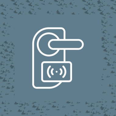 Modern b 'nin vektör illüstrasyonu eksik simgesi