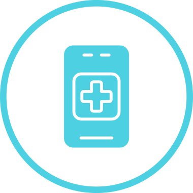 cep telefonu vektör simgesi modern basit tasarım illüstrasyonu