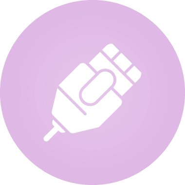 Modern b 'nin vektör illüstrasyonu eksik simgesi