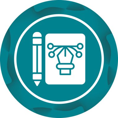 Vektör illüstrasyonu, simge ögesi biçimi