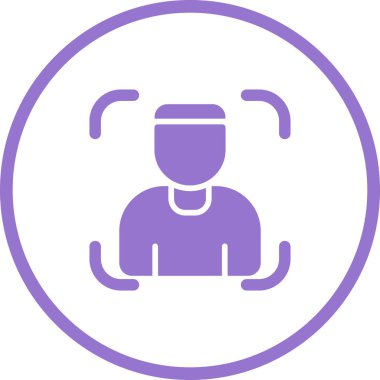 Tıbbi maskeli bir adamın vektör çizimi