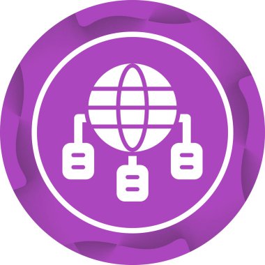 Modern eğitim ikonunun vektör illüstrasyonu