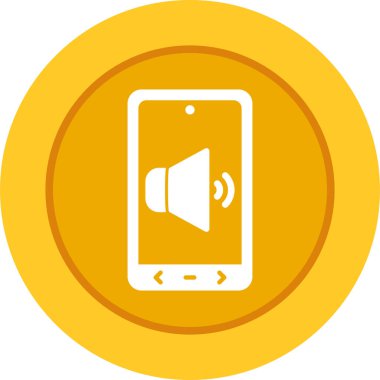 akıllı telefon simgesi vektör illüstrasyonu