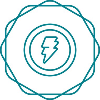 elektrik cıvata dairesel simgesi sembolü