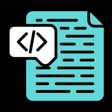 Konuşma baloncukları ve ileti vektör simgesine sahip belge