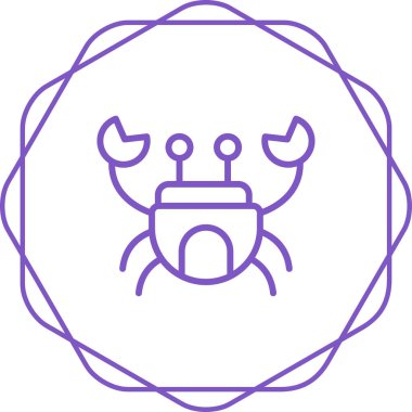 Örümcekle örümceğin vektör çizimi