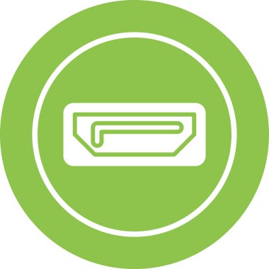 Kredi kartı vektör simgesi. Bu düz yuvarlak sembol yumuşak mavi renkler kullanır ve beyaz arkaplanda izole edilir