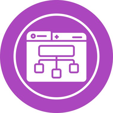 Modern b 'nin vektör illüstrasyonu eksik simgesi