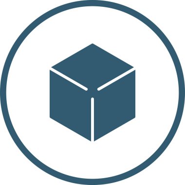 kutu simgesi, vektör illüstrasyonu