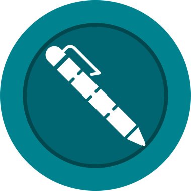 Bir kalem ağı simgesinin vektör illüstrasyonu