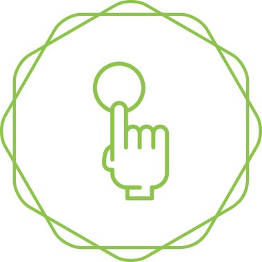 büyüteç simgesini tutan el