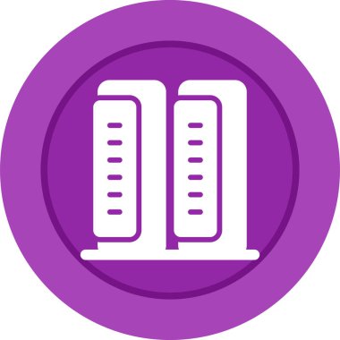 Kitap. Web simgesi basit illüstrasyon