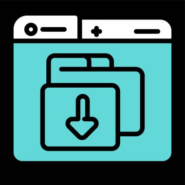 dizin vektör resimleme izole edilmiş simgesi ekle