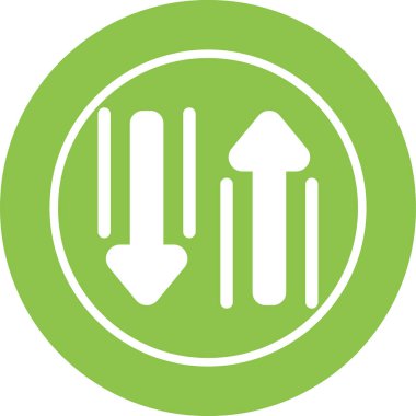 ok simgesi vektör illüstrasyonu