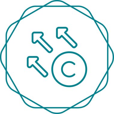 Oklar. Web simgesi basit tasarım