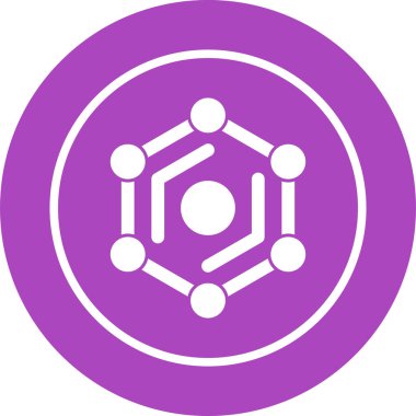 şebeke. Web simgesi basit illüstrasyon