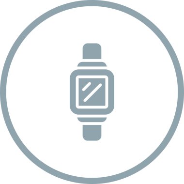 Akıllı Seç simgesi. Ağ için smartwatch vektör simgesinin basit çizimi