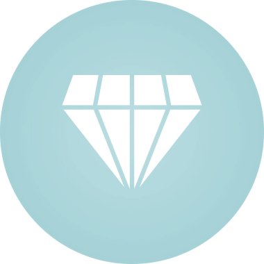 Elmas web simge vektör çizim