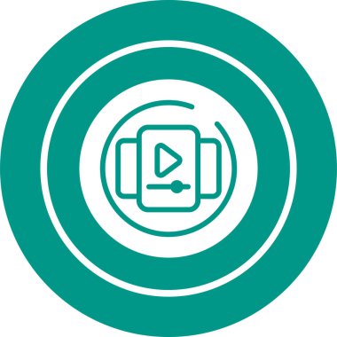 seo modern simgesinin vektör illüstrasyonu