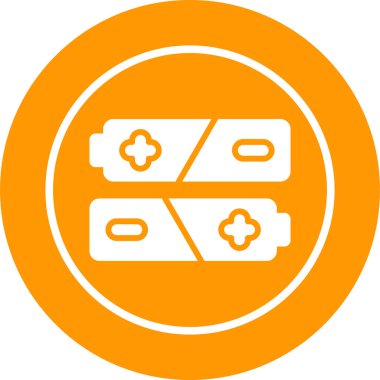 pil vektör illüstrasyonu