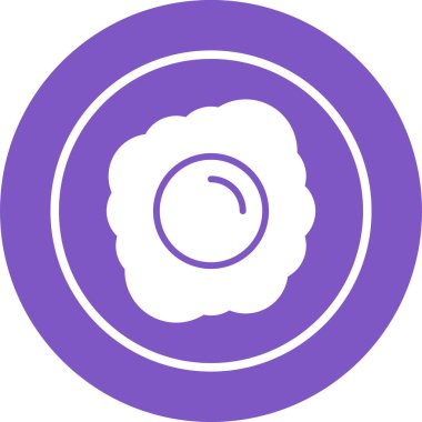 çiçek simgesi vektör illüstrasyonu