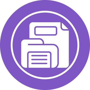 Yazıcı simgesi vektör illüstrasyonu