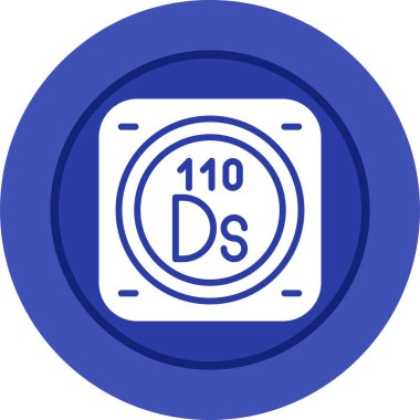 Kimyasal metal işareti ağ basit illüstrasyon