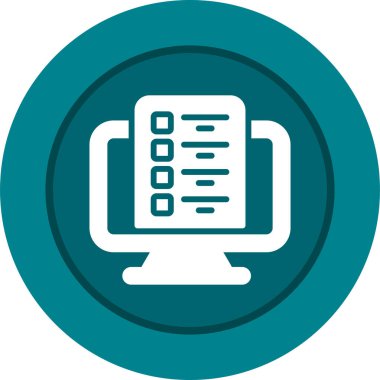  Bilgisayar web simge vektör çizim