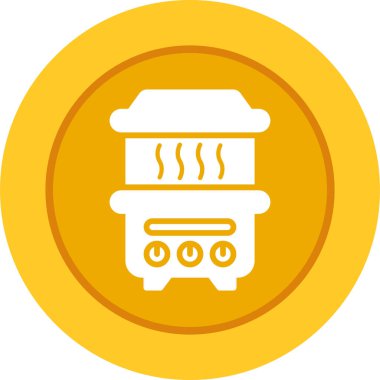 Kahve makinesinin vektör simgesi, kahve makinesi