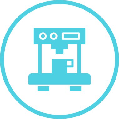 Robot simgesinin vektör illüstrasyonu