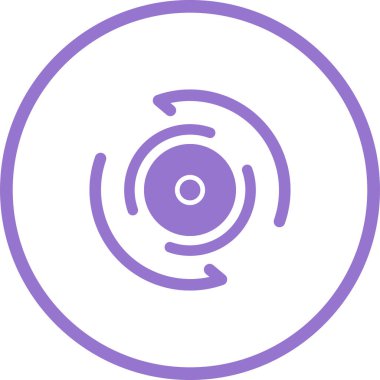 Müzik simgesinin vektör illüstrasyonu