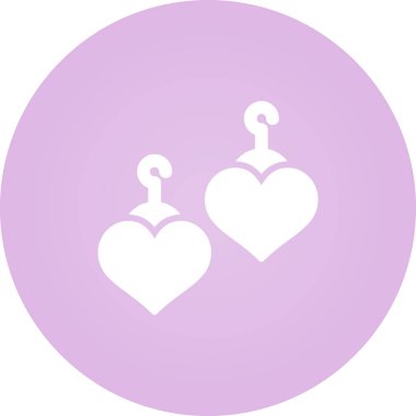 Modern b 'nin vektör illüstrasyonu ikon kalpten yoksun