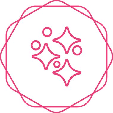 Modern simgenin vektör illüstrasyonu