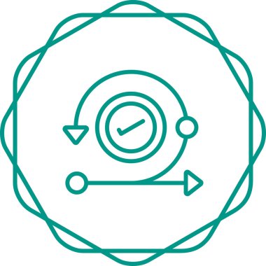 seo modern simgesinin vektör illüstrasyonu