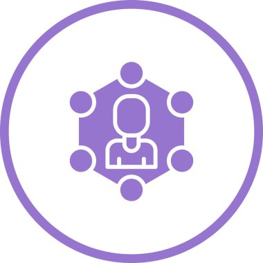 seo modern simgesinin vektör illüstrasyonu