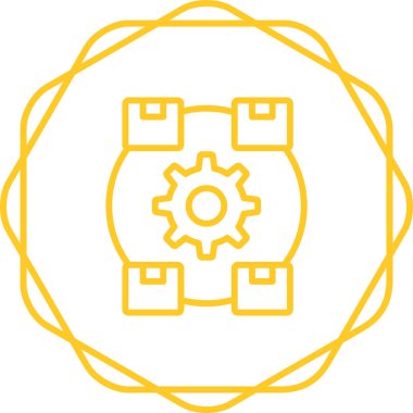 seo modern simgesinin vektör illüstrasyonu