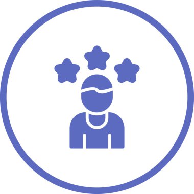 Modern simgenin vektör illüstrasyonu