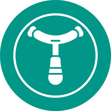 Modern b 'nin vektör illüstrasyonu