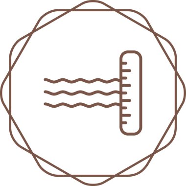 Yazıcı web simgesi, vektör çizim