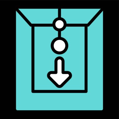 seo modern simgesinin vektör illüstrasyonu