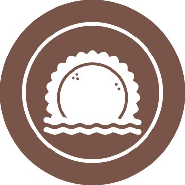 Gıda simgesinin vektör illüstrasyonu