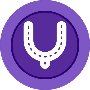 Mıknatıs Web simgesi basit illüstrasyon